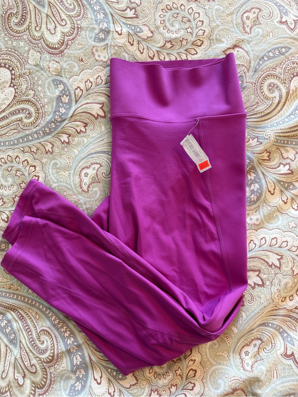 Old Navy Fuchsia Purple High-Waist Leggings